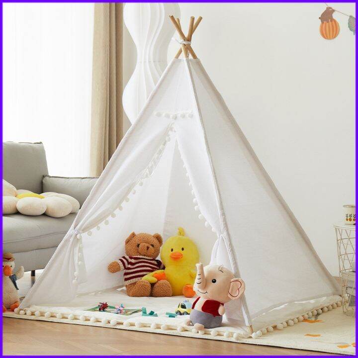 1.6M/1.3M Kid Tent Play House Wigwam For Children Portable Child Tipi ...