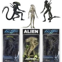 NECA AVP ALIENS Vs. PREDATOR Xenomorph Warrior Grid เอเลี่ยน PVC ตุ๊กตาขยับแขนขาได้ตุ๊กตาของเล่นโมเดลตุ๊กตาของขวัญที่เก็บได้