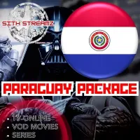 Paraguay PACKAGE IPTV #1 Month, TV Online, Movies, Series แอพพลิเคชั่นรองรับทุกอุปกรณ์ เช่น TV Box, MAC, Phone, Smart TV และอื่นๆ ภาพคมชัด, สัญญาณดี ดูเพลิน