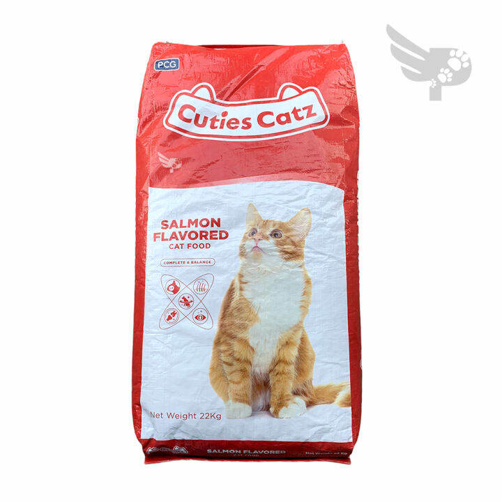 Cuties Catz Salmon Flavored 22kg Loose 22 kilogram per sack Dry