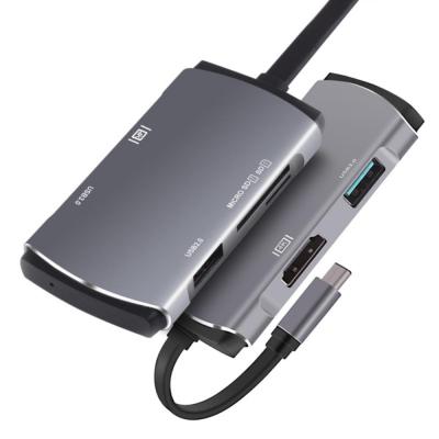 -- Compatible Usb 3.0 Hub Usb3.0 Docking Station Type-C Hub Type-C To -- Compatible HDMI-Compatible Expansion Dock 5 Port