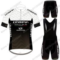 2021 Olympia italia Cycling Jersey Set Cycling Clothing Race Road Bike Suit Bicycle Tops Bib Shorts Maillot Ropa Ciclismo Maglia