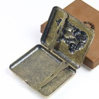 ☒☌❂ Brass Cigarette Case Box