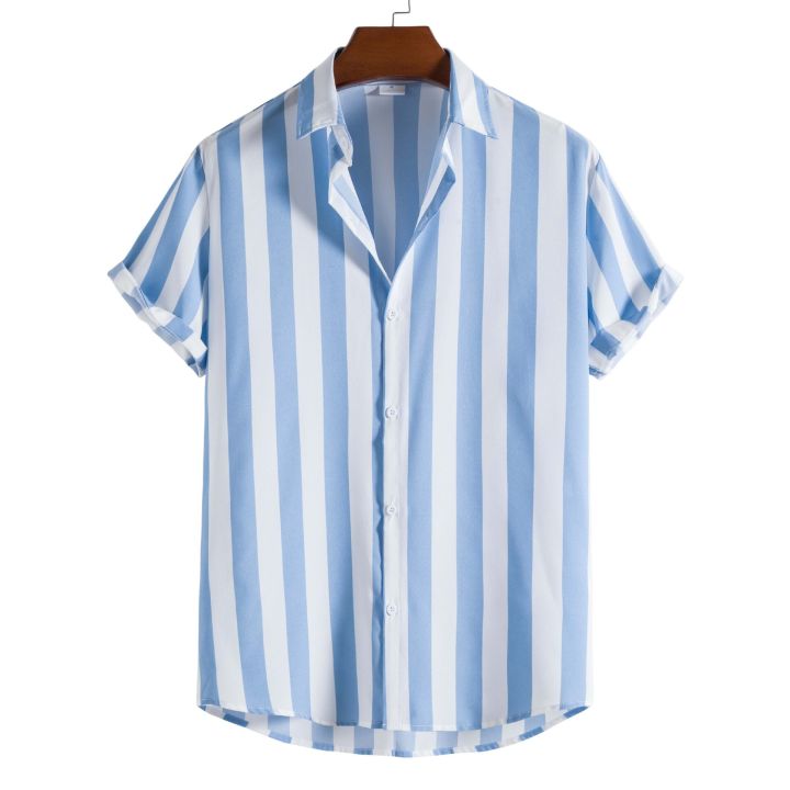 เสื้อผู้ชายฤดูร้อนแขนสั้นลำลองเสื้อลายทาง22-23-เสื้อยืดแฟชั่นเสื้อยืดผู้หญิงเสื้อพิมพ์ลายคอปกเสื้อสินค้าตามสั่ง