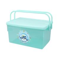 กล่องหูหิ้ว ฝาล็อค SN PAWIN 530GR สีเขียวPLASTIC STORAGE BOX WITH LOCKING LID AND HANDLE SN PAWIN 530GR GREEN **มีบริการชำระเงินปลายทาง**