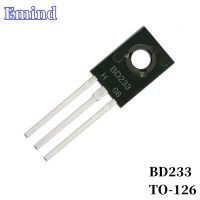 10/20 / 30 ชิ้น BD233 DIP Transistor TO-126 Type NPN Bipolar Amplifier ทรานซิสเตอร์ 45V / 4A