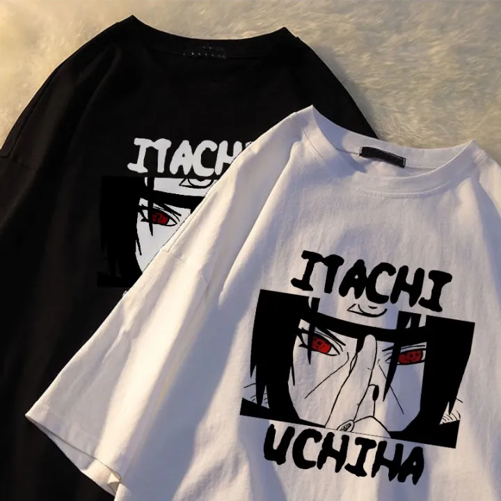 2022 SASSYME Summer Japanese Anime Naruto Women's T-shirt Anime Harajuku  Itachi Print T Shirt Casual Oversized Street Style Short Sleevetiger year  family couple | Lazada PH