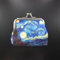 【CW】☸☎  Printing Coin Purses Hasp Wallet Ladies Clutch Change Purse Female Money Leather