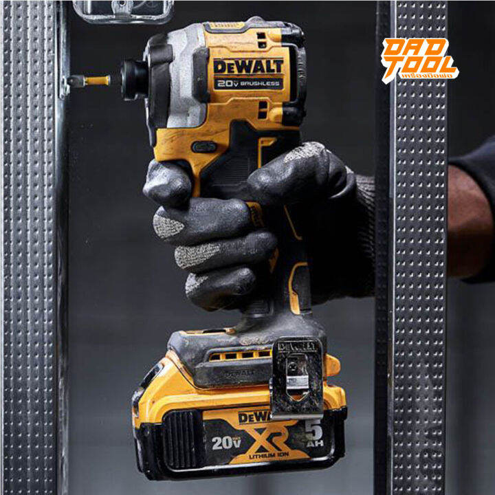 dewalt-บล็อกแบตไร้สาย-ไขควงกระแทกไร้สาย-ไร้แปรงถ่าน-20-v-max-atomic-dewalt-brushless-รุ่น-dcf850n-b1-เฉพาะเครื่องเปล่า-เครื่องมือพ่อ