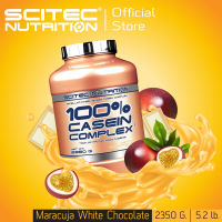 SCITEC NUTRITION Casein Protein (Casein Complex 2350g Maracuja White Chocolate) เคซีน ทานก่อนนอน รสชาติเสาวรส ไวท์ ช็อกโกแลต