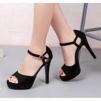 CODff51906at Cute Womens Sandals Waterproof Platform Hollow High Heels