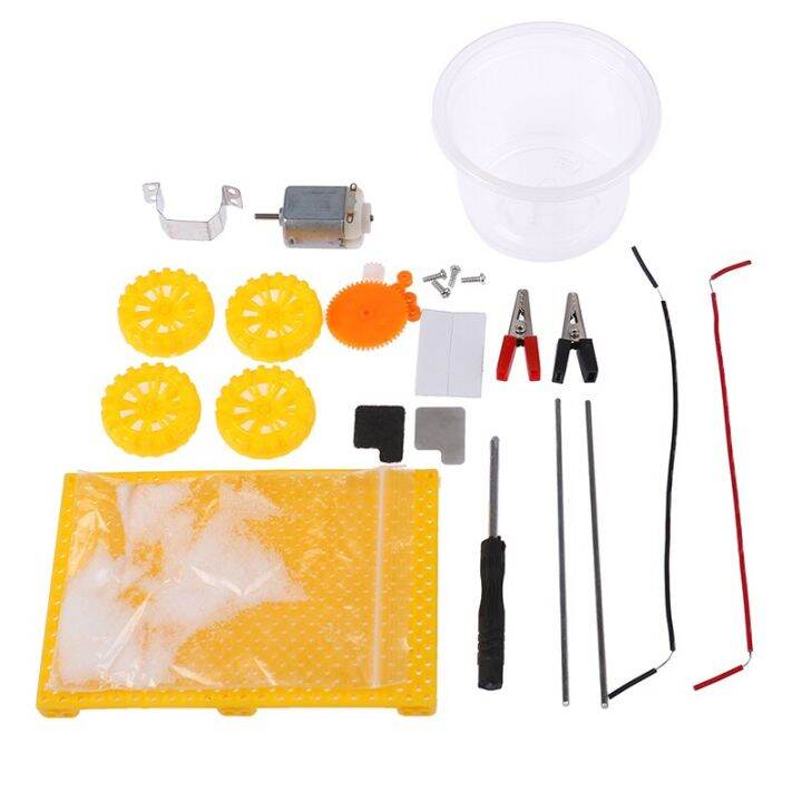 STEM Toy Salt Water Power Car Assembly Toy Educational Science