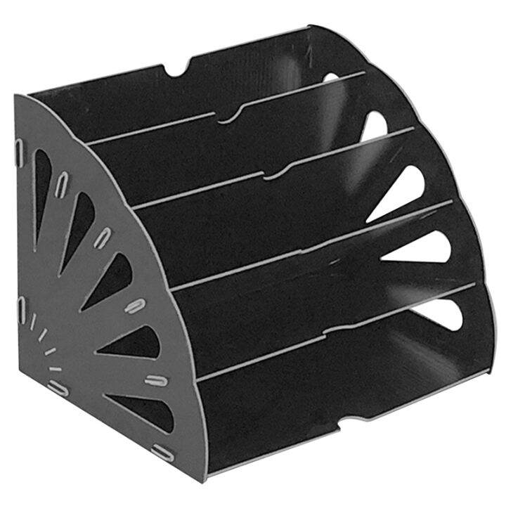 Wooden Office Desk Organizer Document File Multifunction Desk