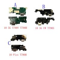 1Pcs Charging Connector Dock USB Charging Port Plug Board Flex Cable For TCL T780H T790Y T790H 10 5G UW T790 T790S Plex T780 Rechargeable Flashlights