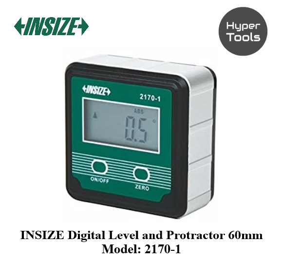INSIZE Digital Level and Protractor 60mm (Model 21701) Lazada