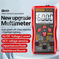 ZZOOI ANENG M118A multimeter Professional Digital Multimeter 6000counts True Rms AC/DC NCV Auto Range Multimetro Tester Flashlight