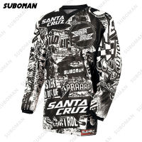 Santa cruz Moto Jersey Mtb poc Cycling Enduro Downhill T-shirt 2021 Long Sleeve bmx Motocross Mx Mountain Bike Clothing custom