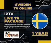 IPTV SWEDEN TV Online Package 1 Year. รับชมทีวี สวีเดน ได้ง่ายๆผ่านแอพพลิเคชั่นที่สามารถดาวน์โหลดได้ทุกระบบอุปกรณ์