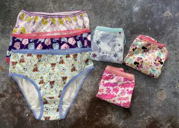 2-8 Years Old Girls Bikini Briefs Cotton Panties Character