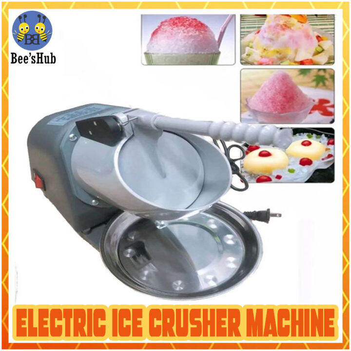 Electric Ice Smashing Heavy Duty Ice Crusher Machine 500W 220V/50Hz
