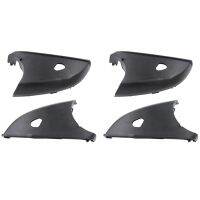 2X Auto Side Rearview Mirror Bottom Lower Holder Cover With Hole For Mercedes-Benz W204 W221 W212 GLA GLK