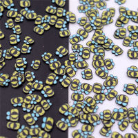 100gLot Polymer Clay Flower Honey Bee Slice Mix Sprinkles Love Confetti for Crafts Making, DIY