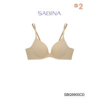 ⊱⊱Sabina ซาบีน่า เสื้อชั้นใน ฟองดี รุ่น TWENTY FIVE (มีโครง) รหัส SBQ9900CD สีเนื้อเข้ม