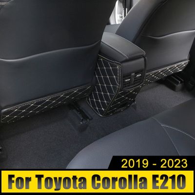 ❂♣ Car Anti-dirty Pad For Toyota Corolla E210 2019 2020 2021 2022 2023 Seat Back Child Anti-kick Mat Protection Cover Accessories