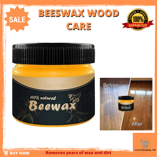 Multipurpose Natural Beeswax Wood Furniture Cleaner and Polish for