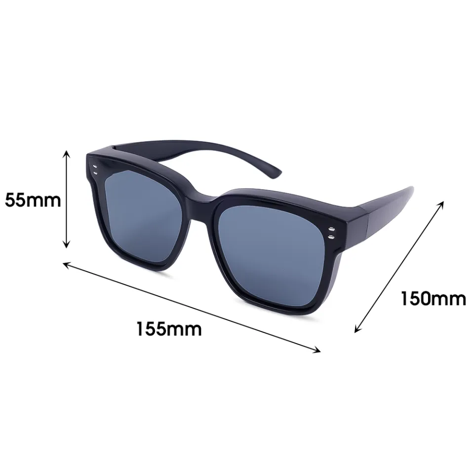 Fashion Big Frame Sunglasses Men Women Square Metal Sun Glasses Classic  Retro Glasses Outdoor | Fruugo QA