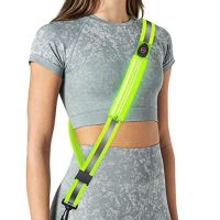 LED Reflective Belt Sash for Walking At Night,Rechargeable LED Running Belt for Runners Walkers