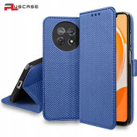 PlusCase สําหรับ Huawei Nova Y91 กล่องกระเป๋าสตางค์พร้อมผู้ถือบัตร PU Leather Magnetic Clasp Stand Phone Cover