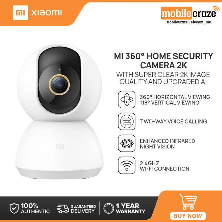 mi home security camera 360 audio