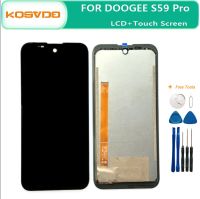 หน้าจอ LCD S59pro Doogee 5.71นิ้ว + อะไหล่แผงแก้วดิจิตอล LCD ทดสอบแล้ว100% หน้าจอสัมผัสสำหรับ DOOGEE S 59 Pro