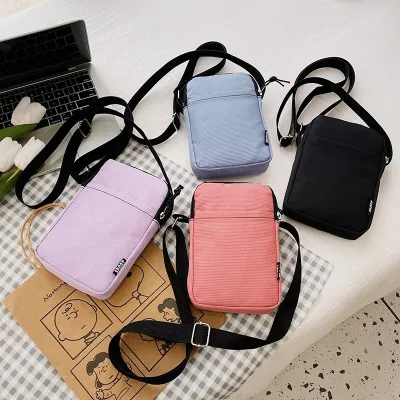 Fashionable Coin Purse With Vertical Design Trendy All-match Mobile Phone Pouch Portable Vertical Handbag With Hanging Neck Strap Coin Purse With Phone Compartment Womens Messenger Bag With Crossbody Strap