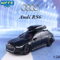 Nicce 1:24 Audi โมเดลโลหะผสมหล่อขึ้นรูปจำลอง,RS6เดินทาง Audi รุ่น F547ของขวัญของเล่นเด็ก