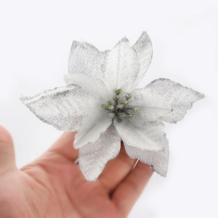 13cm-glitter-big-flower-head-artificial-silk-flower-christmas-tree-ornament-diy-christmas-decoration-flowers