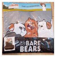 โปรโมชั่น หุ้มเบาะผ้า We Bare Bears ลิขสิทธิ์แท้ (1คู่) หุ้มเบาะผ้า ลายหมี We Bare Bears ลิขสิทธิ์แท้ ราคาถูก เบาะ  เบาะรองหลัง เบาะรองนั่ง เบาะเดิม