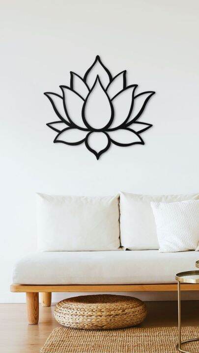 lotus-flower-wall-art-metal-wall-decor-outdoor-metal-wall-art-mandala-decor