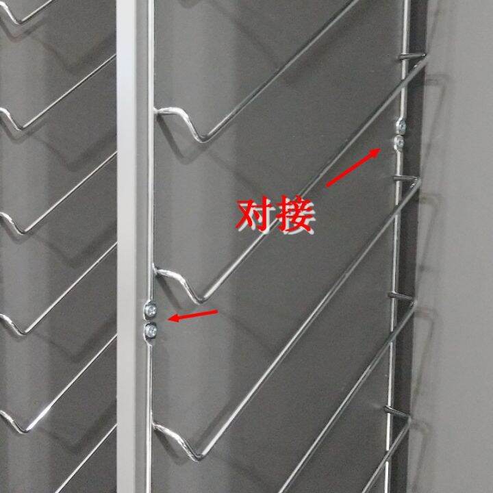 wardrobe door panel sample display rack hardware sample ceiling