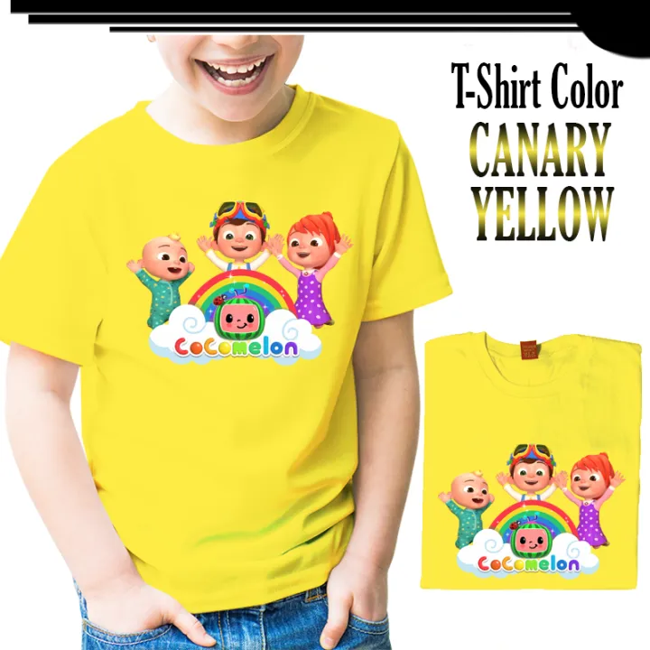 Cocomelon Kids Cartoon Character Design Print T-Shirt Collection for Boys  and Girls | Lazada PH