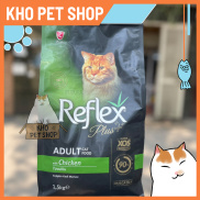 Thức ăn khô Reflex PLUS cho mèo vị thịt gà túi 1.5kg