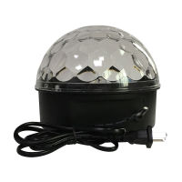 Voice Control LED Crystal Magic Ball Light 6 Color Change Laser Effects Stage Lighting Disco Lamp For DJ Bar Party Supplies