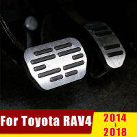 2021For Toyota RAV4 XA40 2013 2014 2015 2016 2017 2018 Car Accelerator Pedal Brake Pedals Non Slip Cover Case Pads Trim Accessories