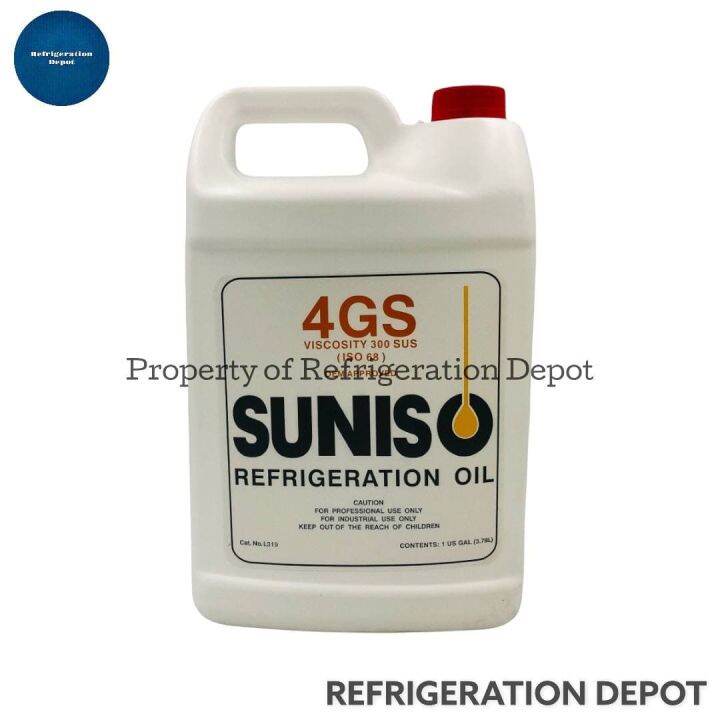 Suniso 4gs for refrigerant oil R22, R290 (1 Gallon) Lazada PH