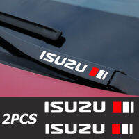 สติกเกอร์ปัดน้ำฝนรถยนต์ 2 ชิ้นสำหรับ Isuzu D-MAX mu-X Isuzu i-370 Isuzu i-280