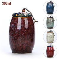 dyhewa Ceremic Cremation Urns Funeral Pet Cat Dog Memorial Keepsake Ashes Container Jars Casket Columbarium Pets Memory