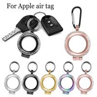 Protective Sleeve For Apple air tag tracker locator metal Crystal case shell cover Carabiner keychain buckle For Apple airtags