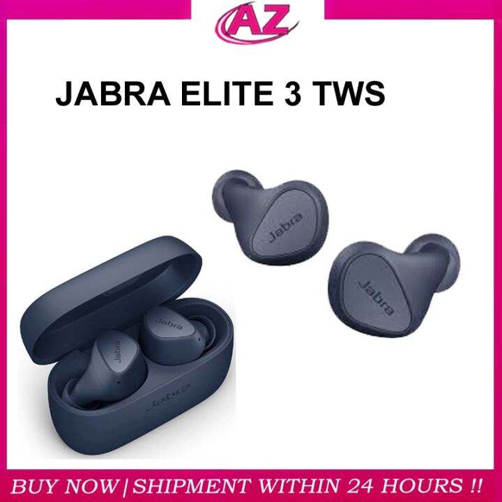 JABRA ELITE 3 TWS BRAND NEW ORIGINAL 2 YEARS OFFICIAL WARRANTY