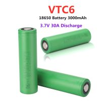 100% ใหม่ Original 3.7V 3000 MAh Li Ion 18650 แบตเตอรี่สำหรับ Us18650 Vtc6 3000 Mah สำหรับ Sony ของเล่นเครื่องมือไฟฉาย